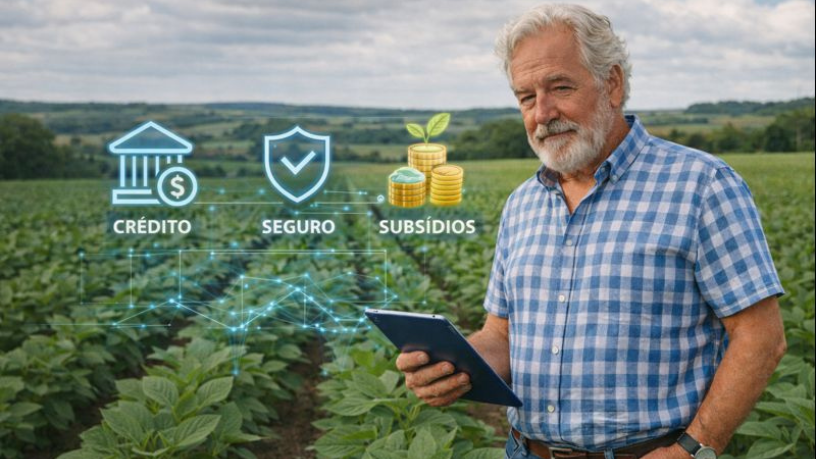 Plano Safra que gira o agro combina crédito, seguro e subsídios para manter o campo em movimento, afirma Aldo Vendramin.